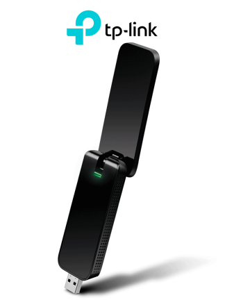 ADAPTADOR USB INALÁMBRICO DE DOBLE BANDA AC1300 TP-LINK ARCHER T4U MU-MIMO WIFI