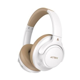 Audífonos Inalámbricos Bluetooth Hype Epic HP750 Acteck Elite Series Cancelación de ruido activo hibrido, Color Blanco. AC-940863