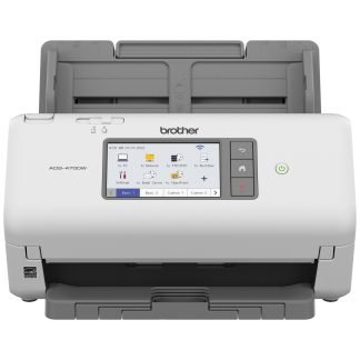 Brother ADS-4700W escaner ADF + escáner alimentado por hojas 600 x 600 DPI A4 Negro, Blanco