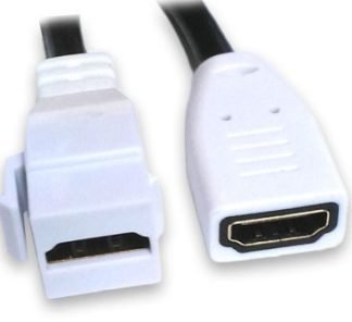 Jack HDMI BROBOTIX 104691, HDMI, Color blanco