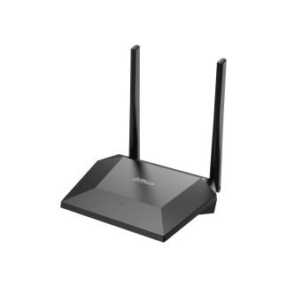 Router Dahua DH-N3  inalám,2.4 GHz (Wi-Fi 4)  vel.  300 Mbps, 2 antenas externas,puerto WAN ,tres puertos LAN.NB