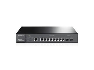 Switch Administrable TP-LINK, Negro, 10/100/1000Mbps, 8ptos, SG3210