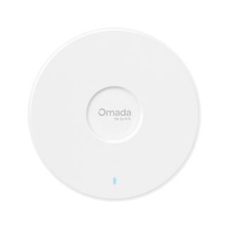 Access Point Wi-Fi 7 triple banda BE1500 (EAP787)1 puerto Ethernet de 10 G/2,5 , 688 Mbps (2.4 GHz) + 8648 Mbps (5 GHz) + 5765 Mbps (6 GHz)