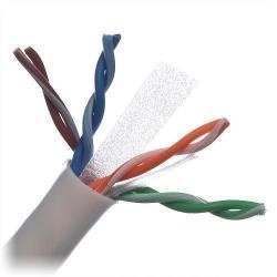 Bobina de Cable UTP CAT6+ BELDEN 2412 009a1000, 305 m, Blanco, Interior, 100% Cobre