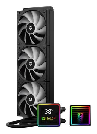Enfriamiento Liquido  BAMLAM RUSH CRYO PRISM 360 BLACK  Sistema de enfriamiento de Aire