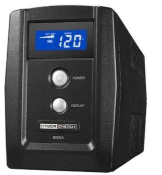 CyberPower OM900ATLCD sistema de alimentación ininterrumpida (UPS) Línea interactiva 0,9 kVA 6 salidas AC
