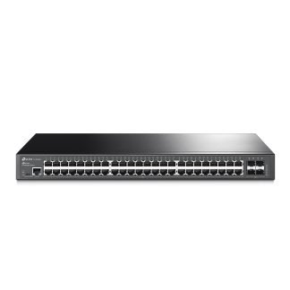 Switch L2 TP-LINK SG3452, Negro, 48 + 4 SFP slots