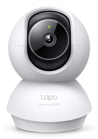 Cámara de seguridad Wi-Fi para el hogar con Pan/Tilt AI TAPO C230