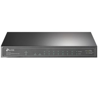 Switch no Administrable de 10 Puertos Gigabi TP-LINK TL-SG1210P, Gris, RJ45, 9