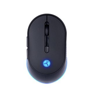 Mouse THUNDER Inalámbrico recargable, bluetooth, DPI:1200,2400, 3200, TECHZONE TZACMOI24  Cambio de luz RGB y navegación