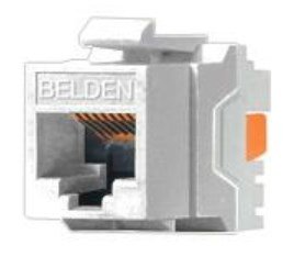 Conector Jack RJ45 CAT6  BELDEN AX101320, RJ-45, Blanco, Cat 6