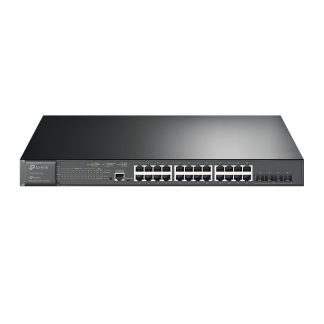 Switch JetStream  Gigabit TP-Link Administrable L2 SG3428XMP de (24) puertos 10/100/1000 Mbps y (4) 10 GE SFP +L2+con  POE