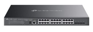 Switch TP-LINK SG5428XMPP, Negro, 587,7 W, 24 puertos