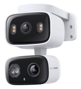 Camara vigilancia 360º Interior / Exterior (Tapo C246D) Doble Lente 2K 3MP, Apertura: F1,6,Distancia focal: 2,8 mm