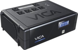 No Break interactivo REV 700, 700VA/400W, 6 NEMA 5-15R protegidos, entrada 127VCA 60Hz, salida 110/120VCA, pantalla LCD, 1 Puerto USB para recarga