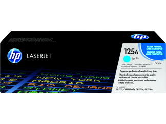 Cartucho de Toner HP 125A Cian LaserJet