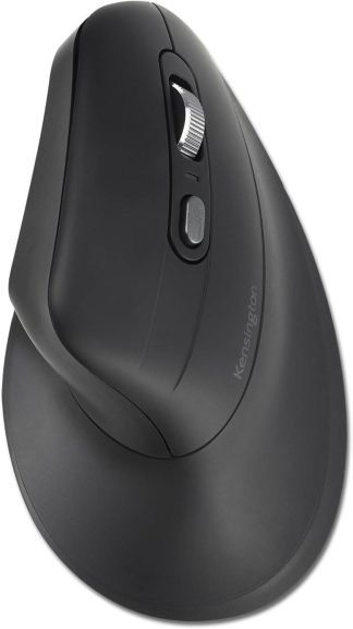 Mouse ergonómico Pro Fit , recargable, K72484NA  KENSINGTON, color negro, Bluetooth, 2.4GHz
