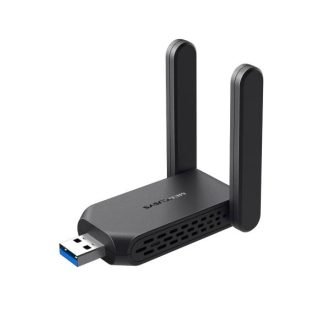Adaptador USB inalámbrico de doble banda de alta ganancia AC1300