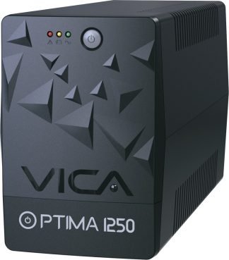 No Break interactivo Optima 1250, 1250VA/600W, 6 NEMA 5-15R regulados y respaldados, Entrada 100/132 VAC, RJ11/RJ45, salida 110/120 VAC, Indicador LED