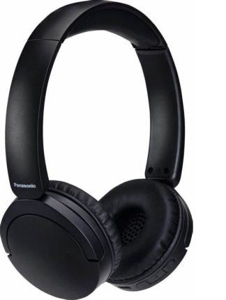 PANASONIC diadema Bluetooth, hasta 72 horas de uso continuo con MIC cancelacion de ruido, negro