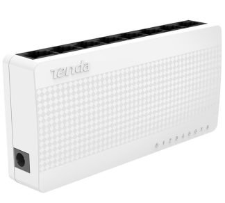 Switch TENDA S108, Color blanco, 4,2 W
