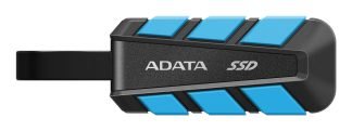 SSD Externo ADATA SC740 500GB. USB tipo C incorporado, 1.050/1.000 MB/s lectura/escritura, Resistente a caídas MIL-STD de 1,22 m. AZUL SC740-500G-CBU