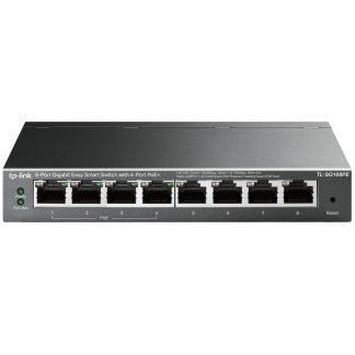 Switch  TP-LINK TL-SG108PE, Negro, 15,4 W, 8
