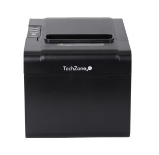 Impresora termica TechZone TZBE102 de 80mm, vel de 250mm/s, 203 DPI´s, USB-SERIAL-RJ45-RJ11, cortador automatico, 1 año de garantía