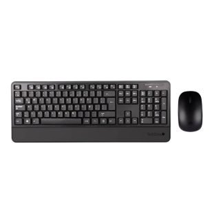 Teclado y Mouse PROOF COMBO TZCOMBINA07 TECHZONE , color negro, 105 teclas, 1200 DPI, compatibilidad con Windows y MacOS